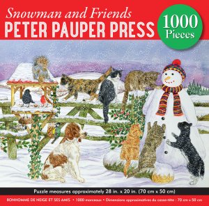 Peter Pauper Press Snowman and Friends